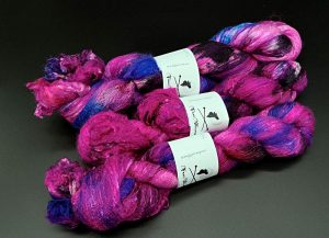 Silksheet in verschiedenen Pinktönen