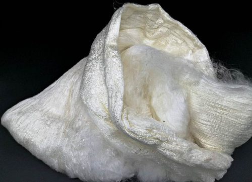 naturfarbenes Silksheet (weiß)